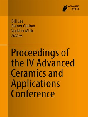 cover image of Proceedings of the IV Advanced Ceramics and Applications Conference